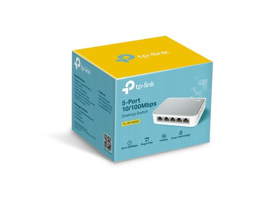 TP-Link TL-SF1005D 5-Port 10/100Mbps Desktop Switch